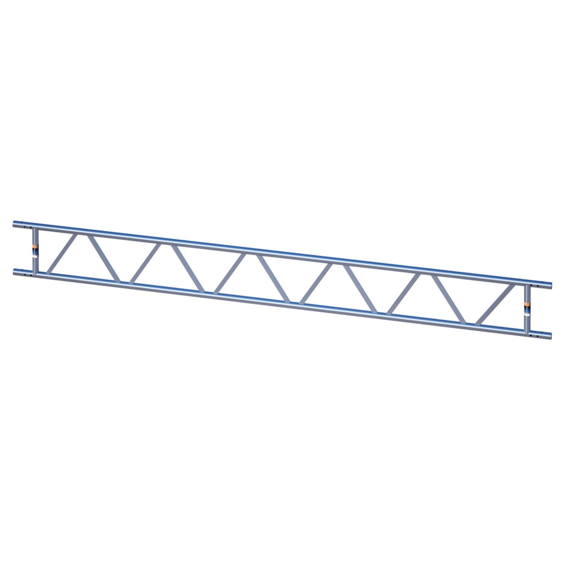 Gitterträger Aluminium 450, 10 Stück 