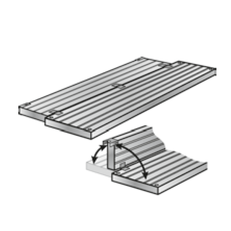 Klappbohle Rux Super Alu 