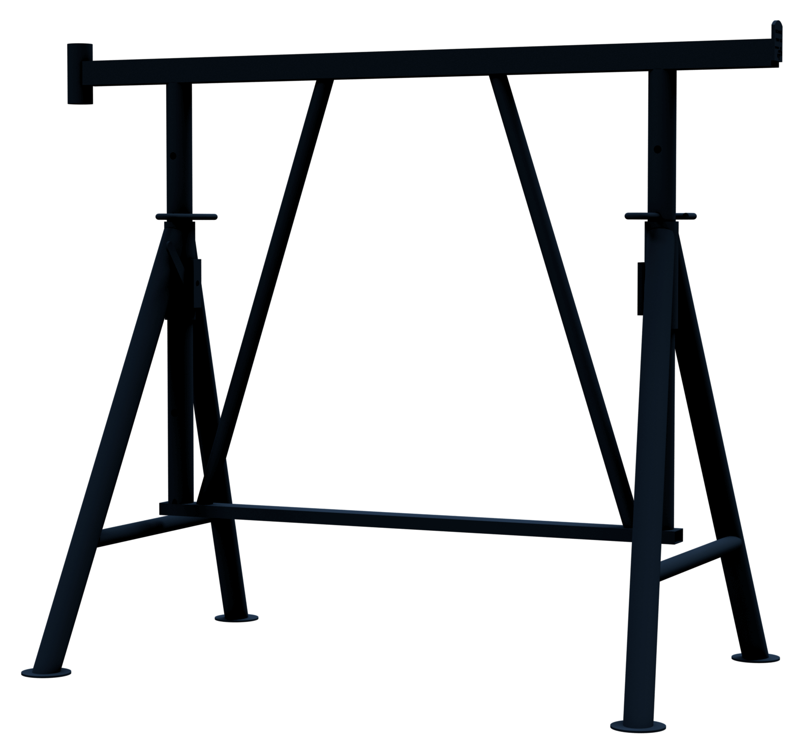 Faltgerüstbock "Compakt S 1200", blau lackiert 