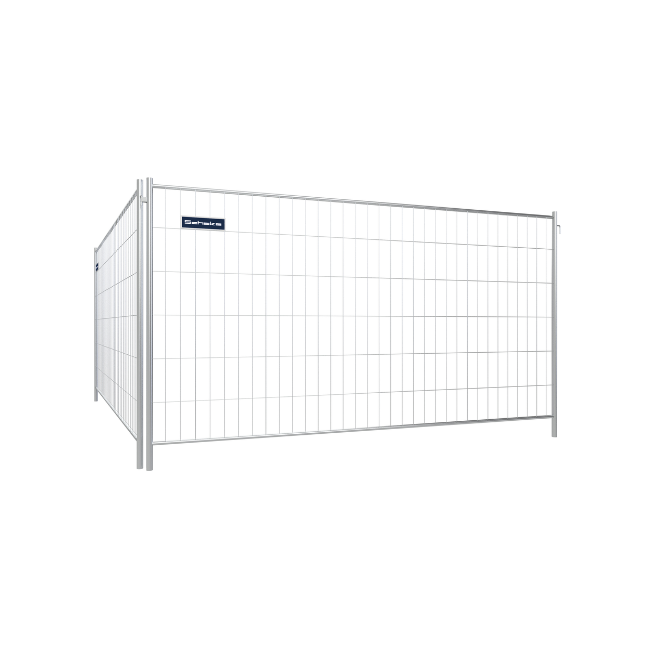 Mobilzaun / Bauzaun „Profi“ 3,5 x 2 m mit Haken & Ösen