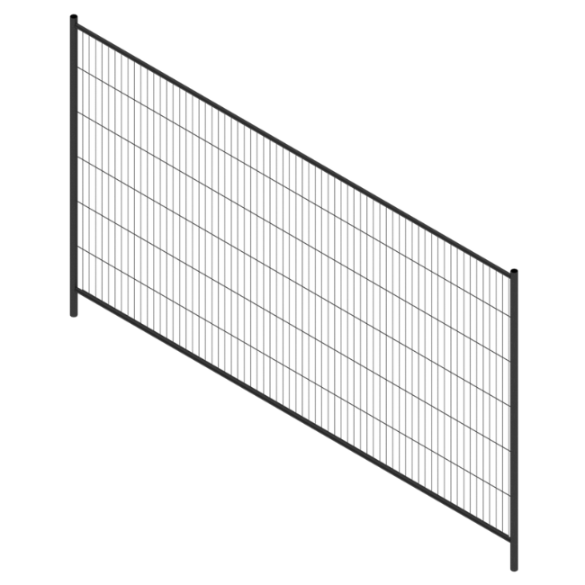 Mobilzaun / Bauzaun "Profi Resistant" 3,50 x 2,00 m ohne Haken & Ösen
