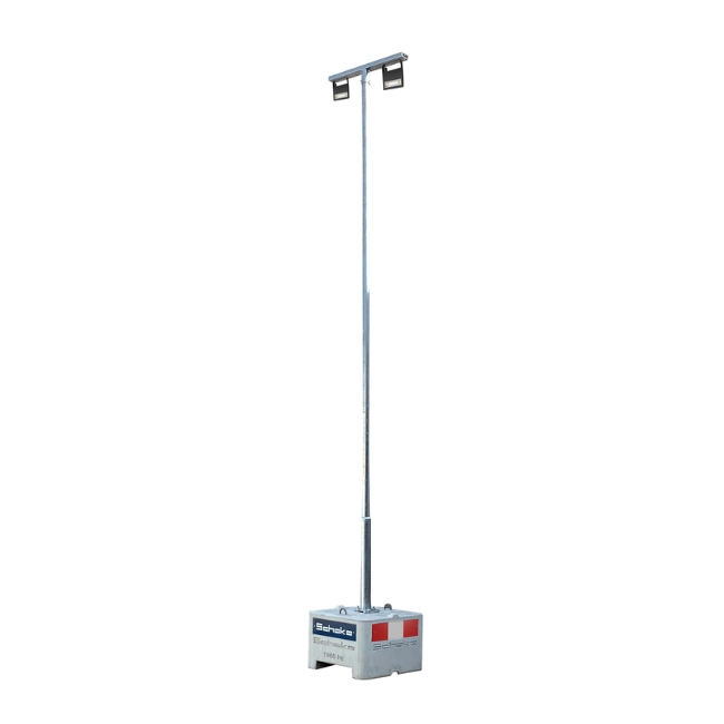Lampenmast-Set 600 kg 
