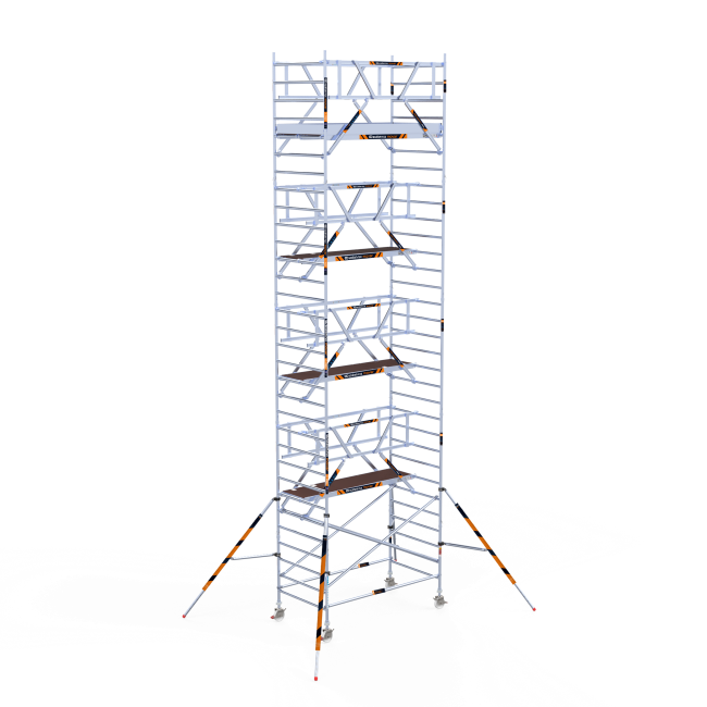 Movar Rollgerüst 135, Arbeitshöhe 10,3 m 