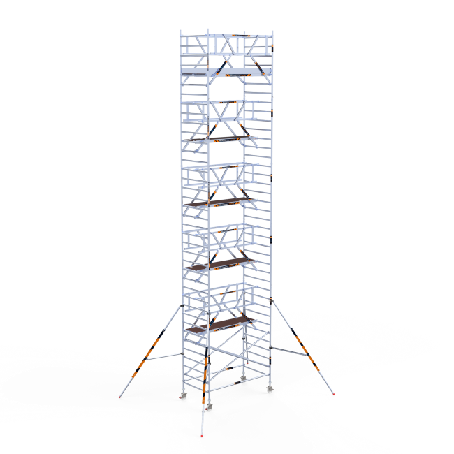 Movar Rollgerüst 135, Arbeitshöhe 12,3 m 