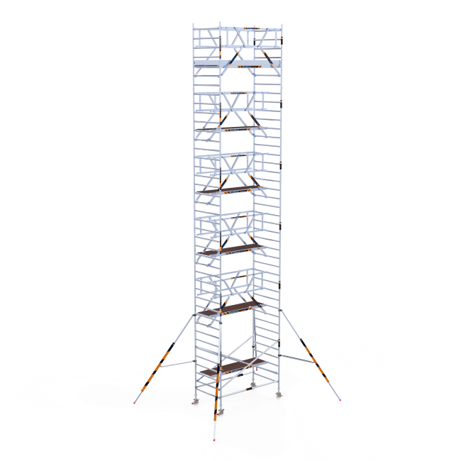 Movar Rollgerüst 135, Arbeitshöhe 13,3 m 