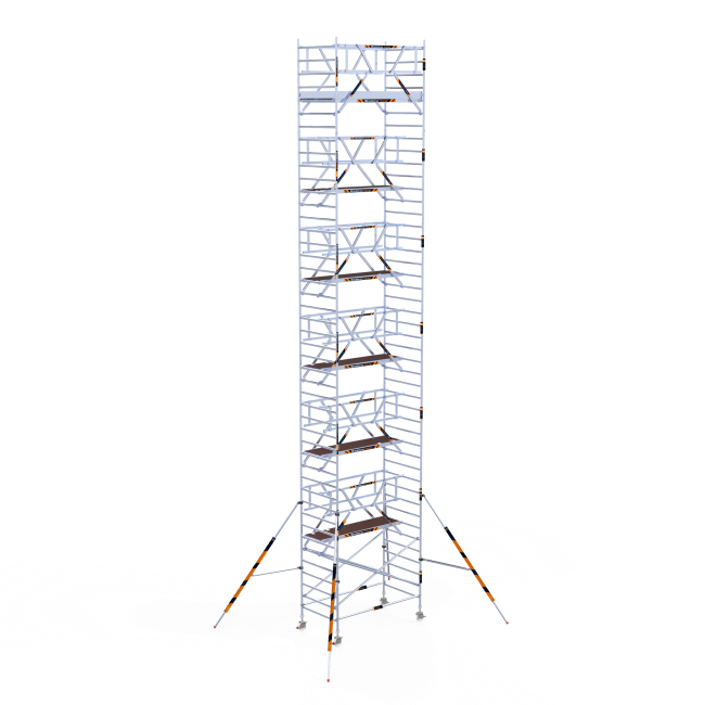 Movar Rollgerüst 135, Arbeitshöhe 14,3 m 