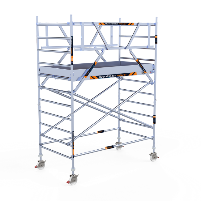 Movar Rollgerüst 135, Arbeitshöhe 4,3 m 