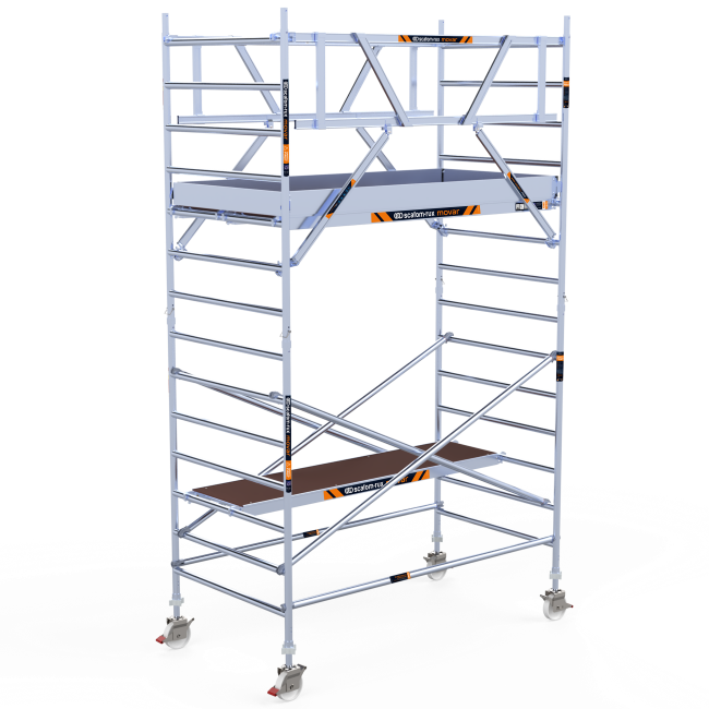 Movar Rollgerüst 135, Arbeitshöhe 5,3 m 