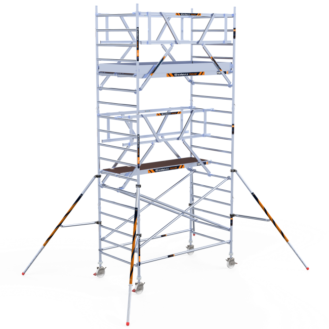 Movar Rollgerüst 135, Arbeitshöhe 6,3 m 