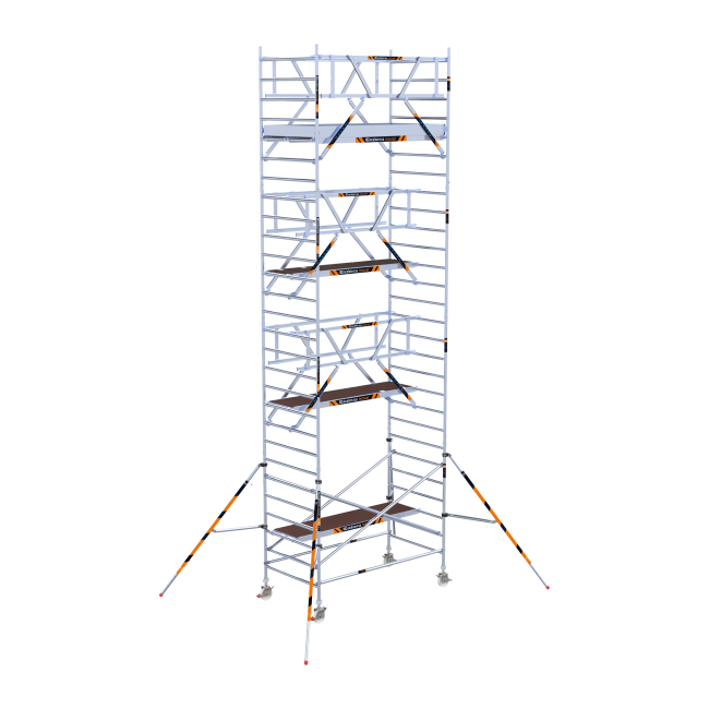 Movar Rollgerüst 135, Arbeitshöhe 9,3 m 