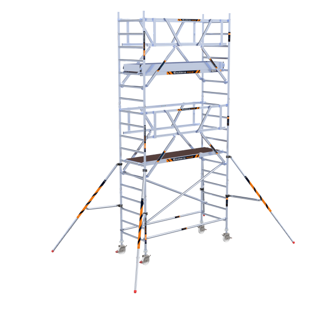 Movar Rollgerüst 90, Arbeitshöhe 6,3 m 