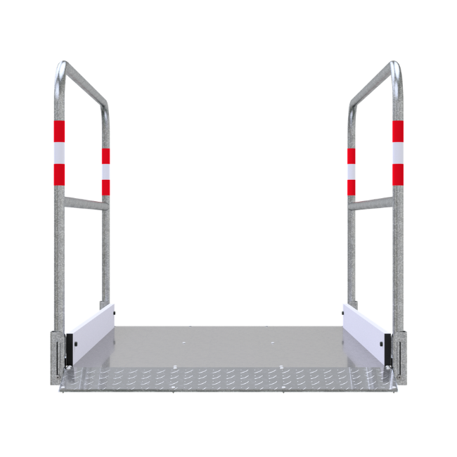 Grabenbrücke aus Aluminium, 1m breit 