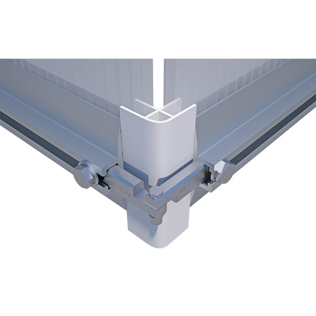 Scaffguard PVC Eck-Profil, weiß,  Länge 6,50 m 