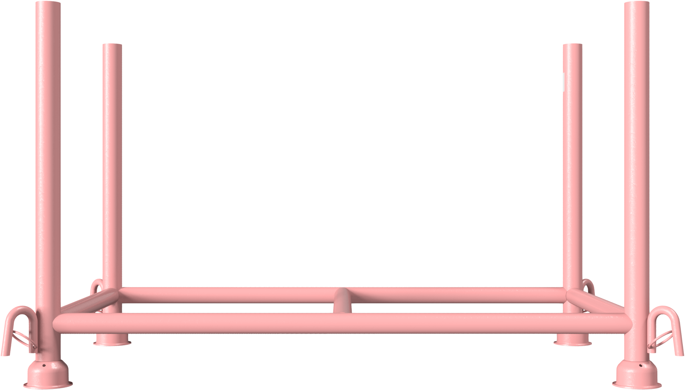 Stapelpalette, 130 x 70 x 70 cm lackiert