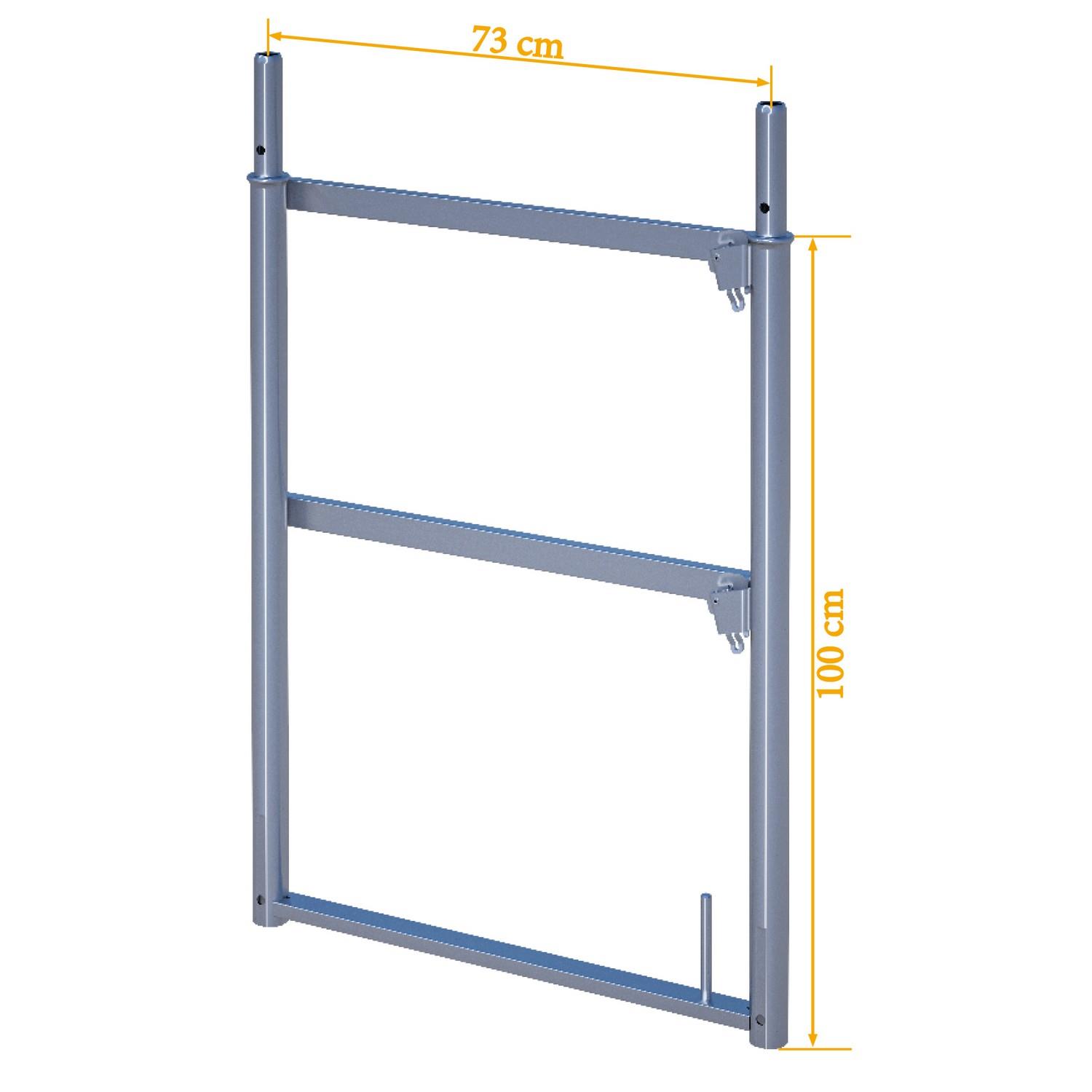 Stirngeländer-Rahmen Framescaff 0,73 m 