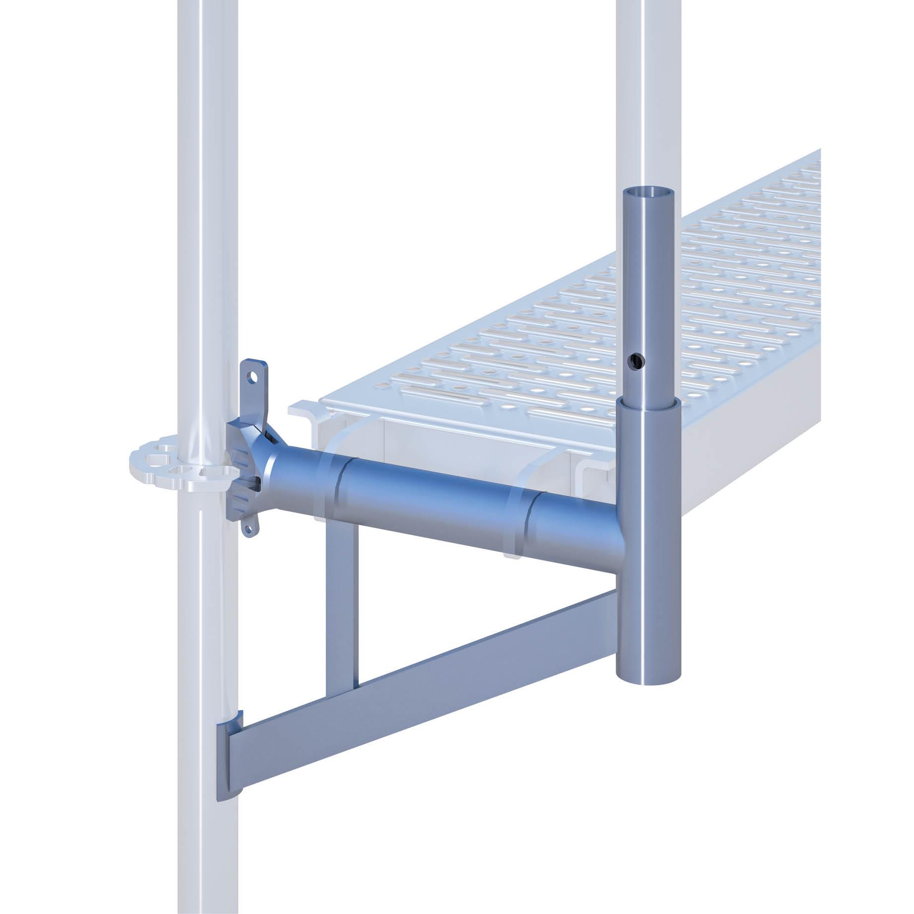 Ringscaff Stahl-Konsole 0,73 m für Rohrauflage 0.73 m