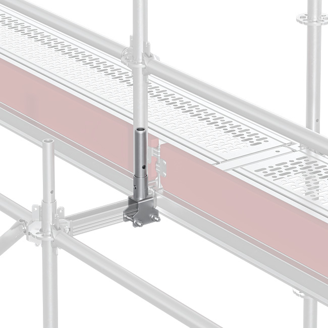 Rohrverbinder für U-Profil (U-Auflage)  |  Ringscaff / Framescaff 