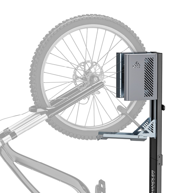 Handler Storage Fahrradlift - Vertikale Fahrradhalterung Wand Grau 