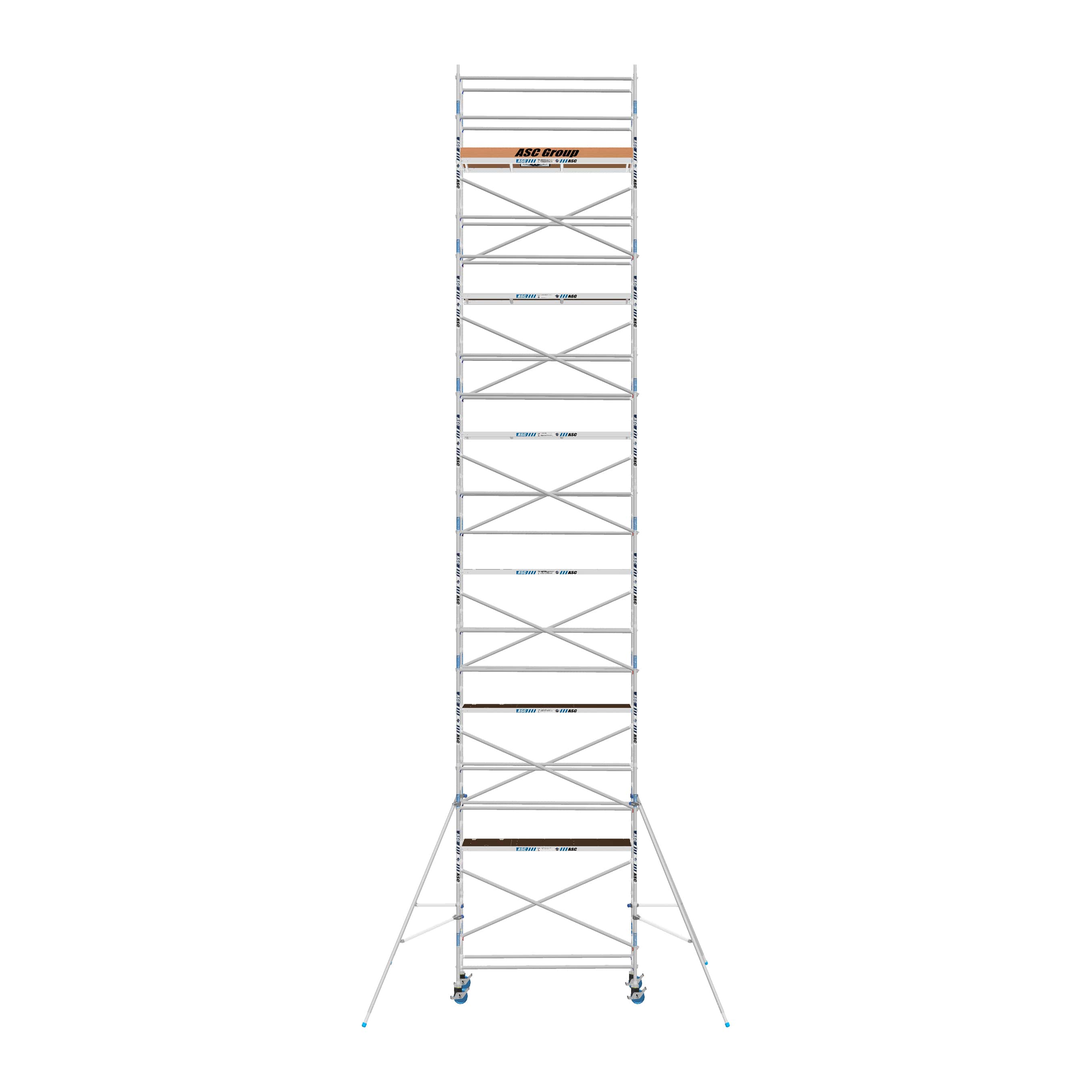 ASC Rollgerüst 75 Quick Lock, Arbeitshöhe 14,3 m 