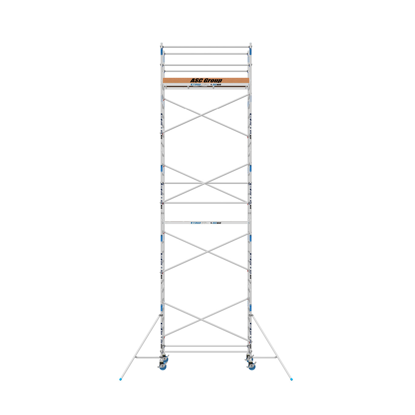 ASC Rollgerüst 90 Quick Lock, Arbeitshöhe 10,3 m 