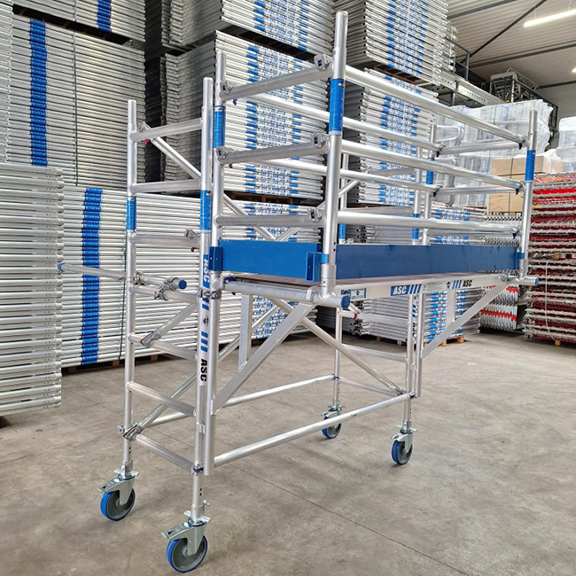 ASC Balkongerüst | Rollgerüst mit Konsole, Arbeitshöhe 3,50 m 