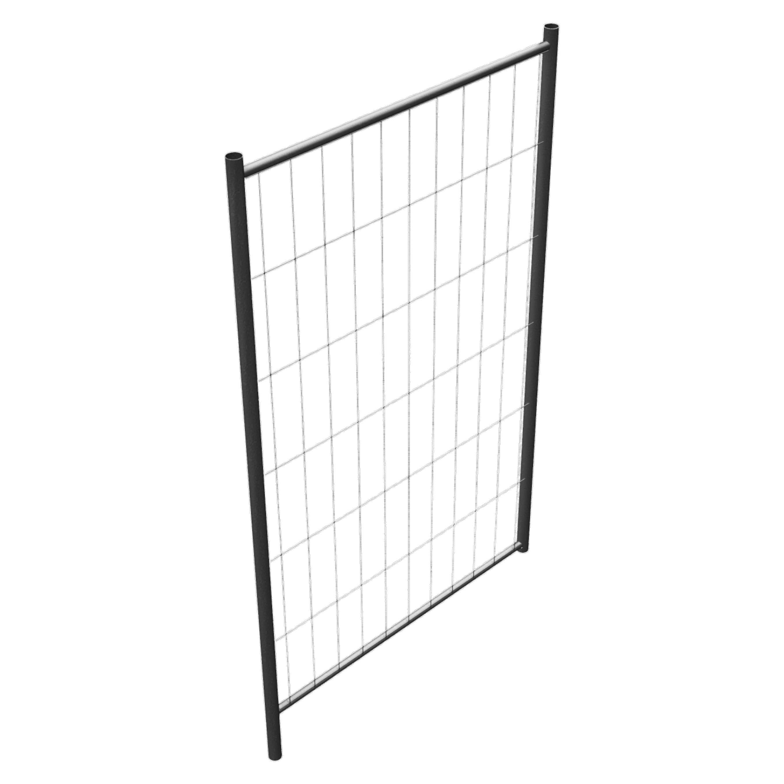 Mobilzaun / Bauzaun "Profi" Torelement 1,20 x 2,00 m 