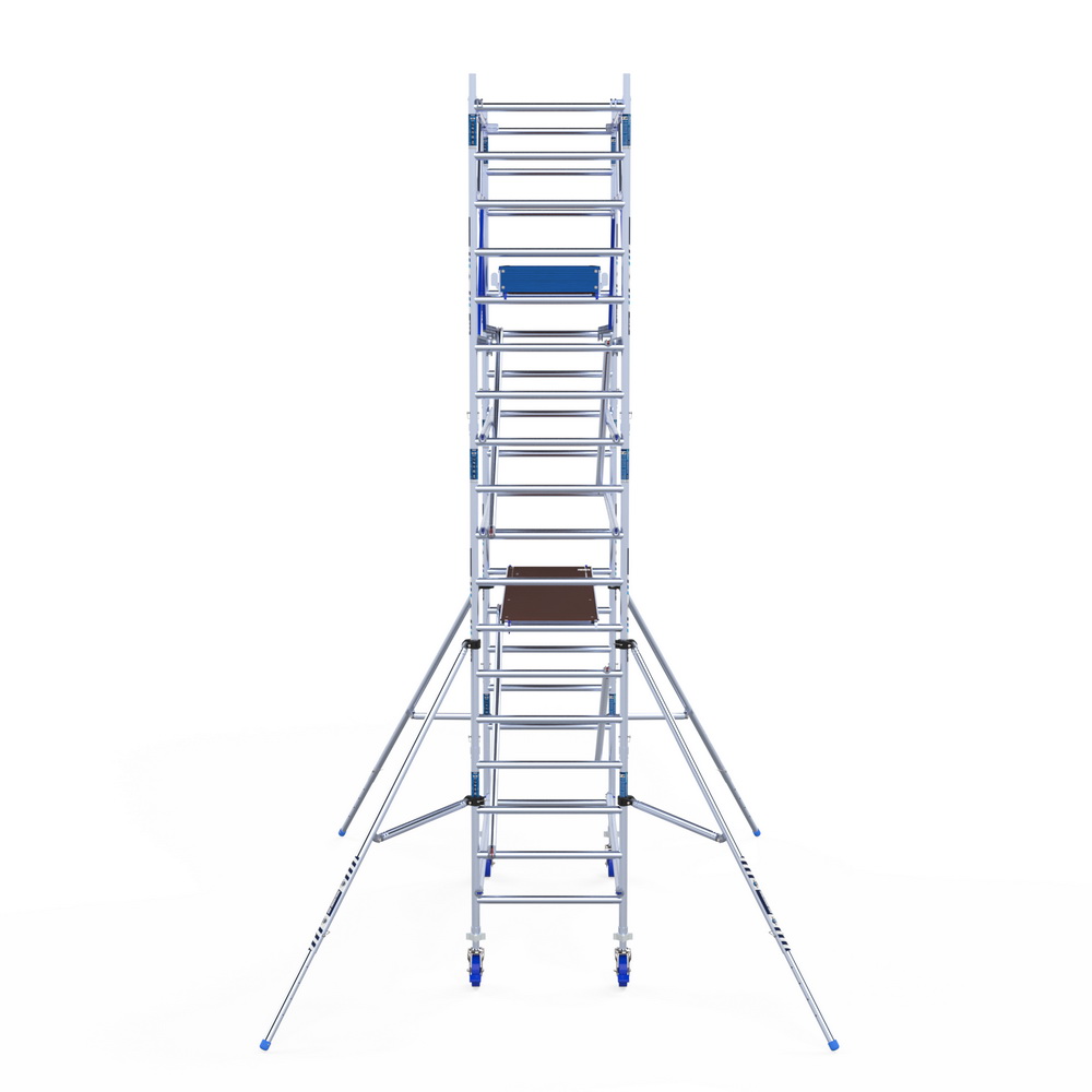 ASC Rollgerüst 90 Quick Lock, Arbeitshöhe 6,3 m 2.50 m Holz