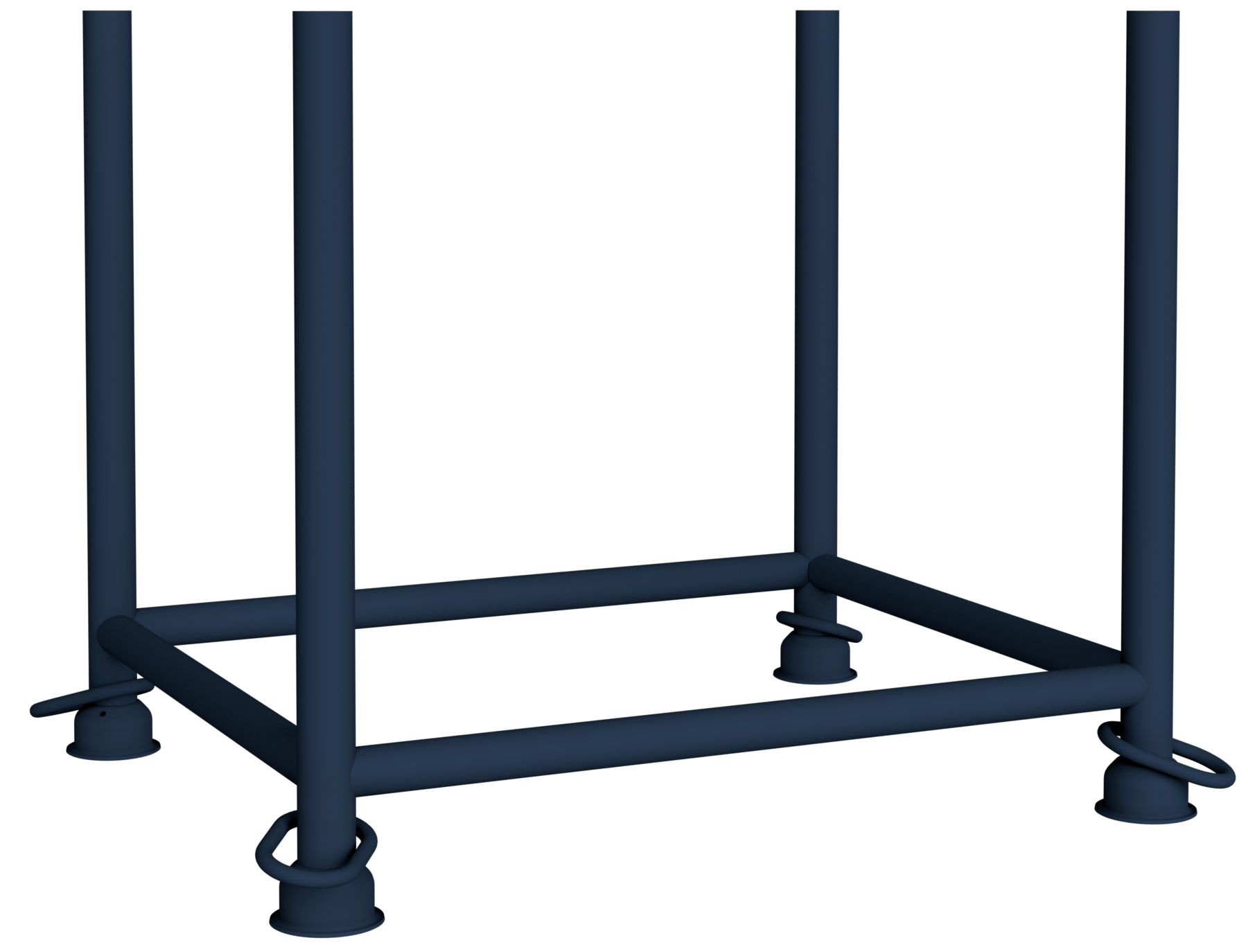Stapelpalette, 90 x 70 x 70 cm lackiert