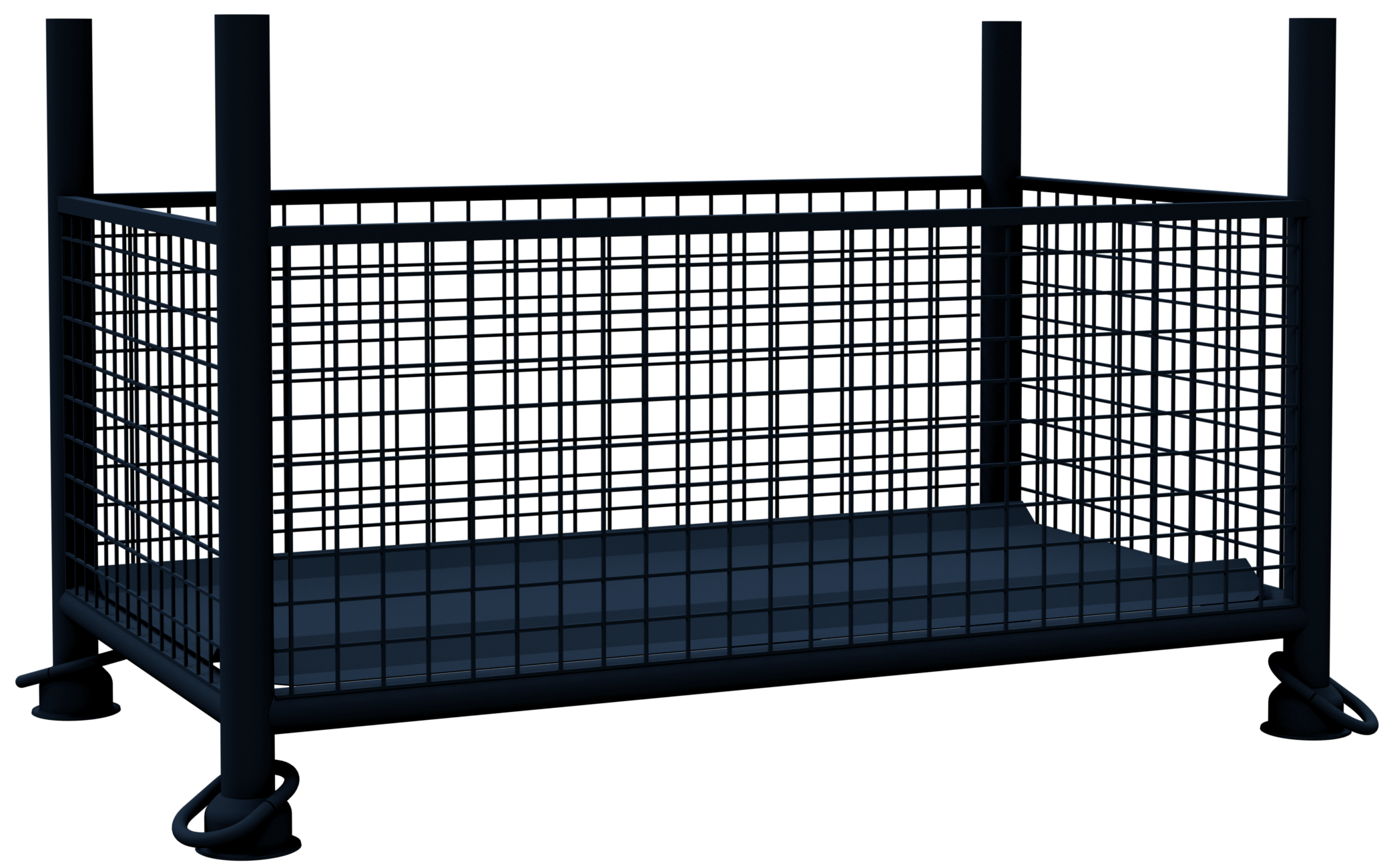 Gitterbox (Gitterboxpalette), 130 x 70 x 70 cm 