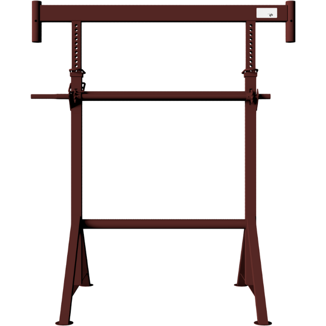 Kurbel-Gerüstbock K1200, lackiert B 1.20 m H 1.20-1.95 m