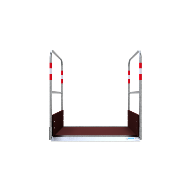 Grabenbrücke aus Holz 1,00 m x 1,00 m 