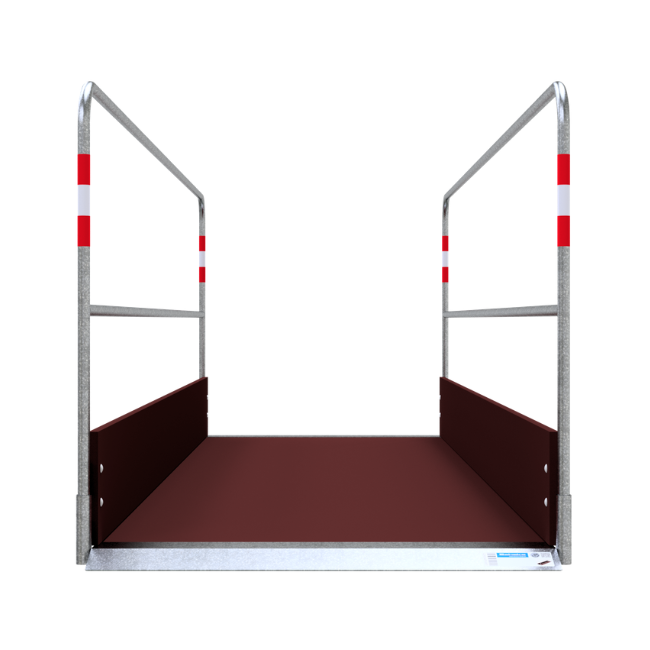 Grabenbrücke aus Holz, 1,00 m breit 