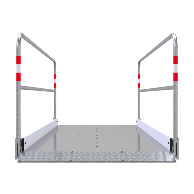 Grabenbrücke aus Aluminium 1,20 m breit 