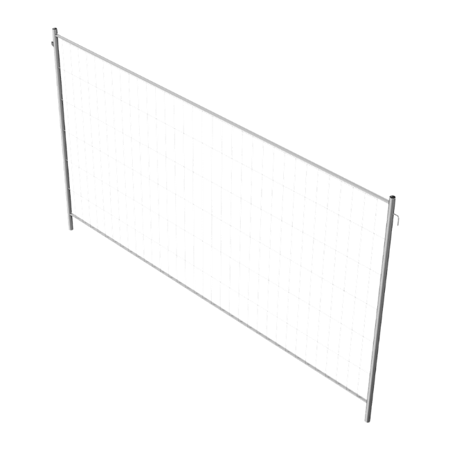 Mobilzaun / Bauzaun „Profi“ 3,5 x 2 m mit Haken & Ösen