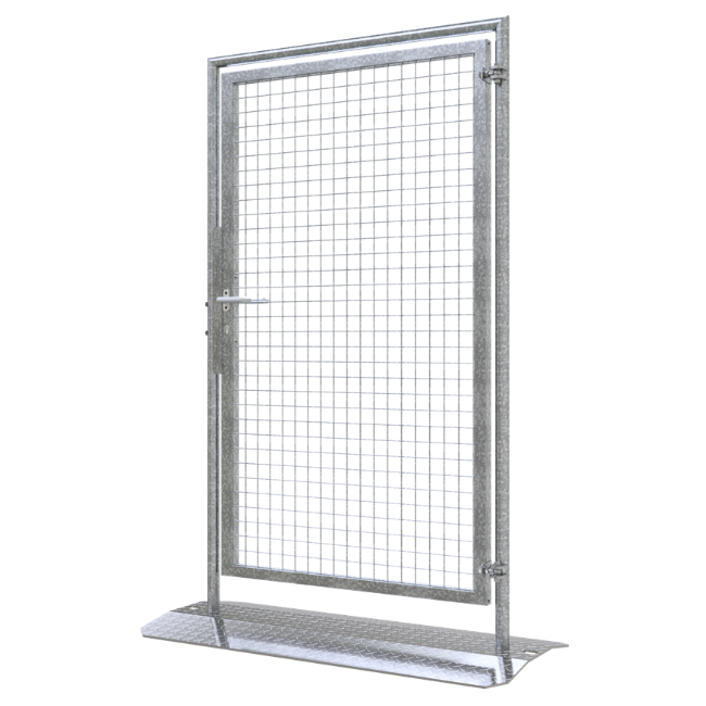 Mobilzaun / Bauzaun Tür Komfort 