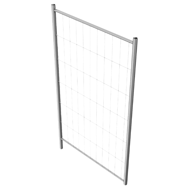 Mobilzaun / Bauzaun "Profi" Torelement 1,20 x 2,00 m 