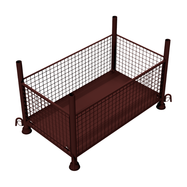 Gitterbox (Gitterboxpalette), 130 x 70 x 70 cm 