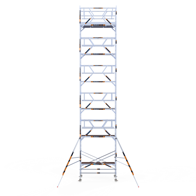 Movar Rollgerüst 135, Arbeitshöhe 13,3 m 
