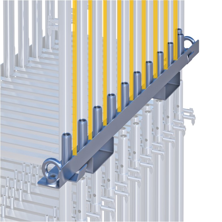 Stapeltraverse für Gerüstrahmen 