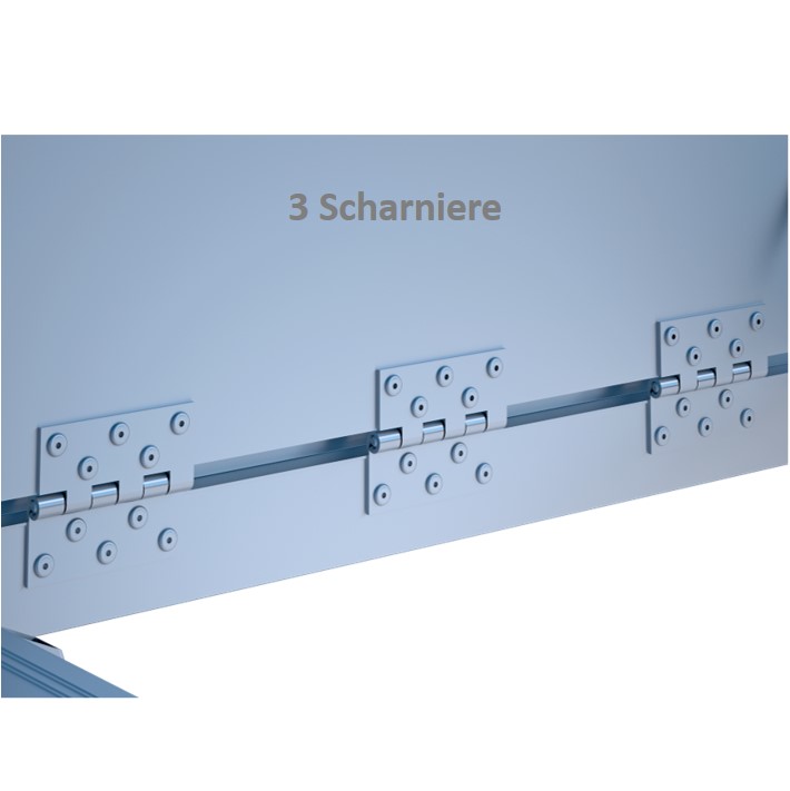 Rux Super Alu-Leitergangsrahmen extra robust 2 m, o. Leiter 