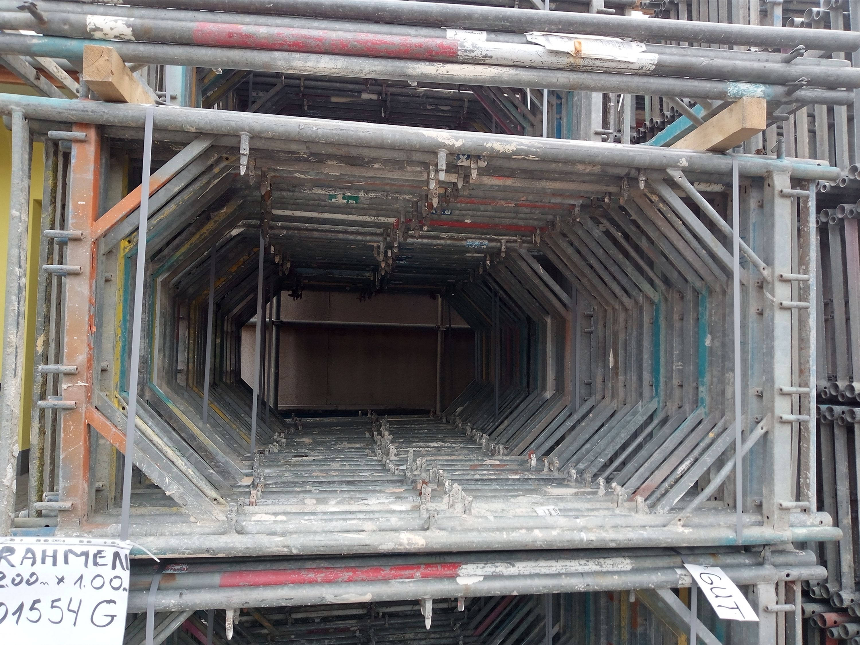 Vertikalrahmen Stahl Rux Super 100, 2,00 m, gebraucht 