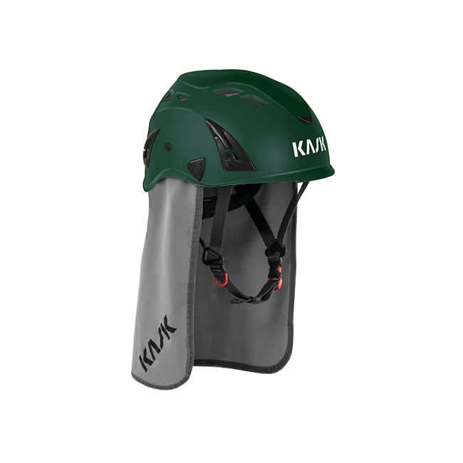 Kask Arbeitsschutzhelm mit Nackenschutz Superplasma AQ, EN 397, Gerüstbauhelm 