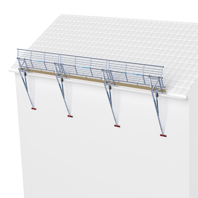 SGS Dachrandsicherung für Steildächer 3,00 - 27,00 m | Klasse C 3.00 m