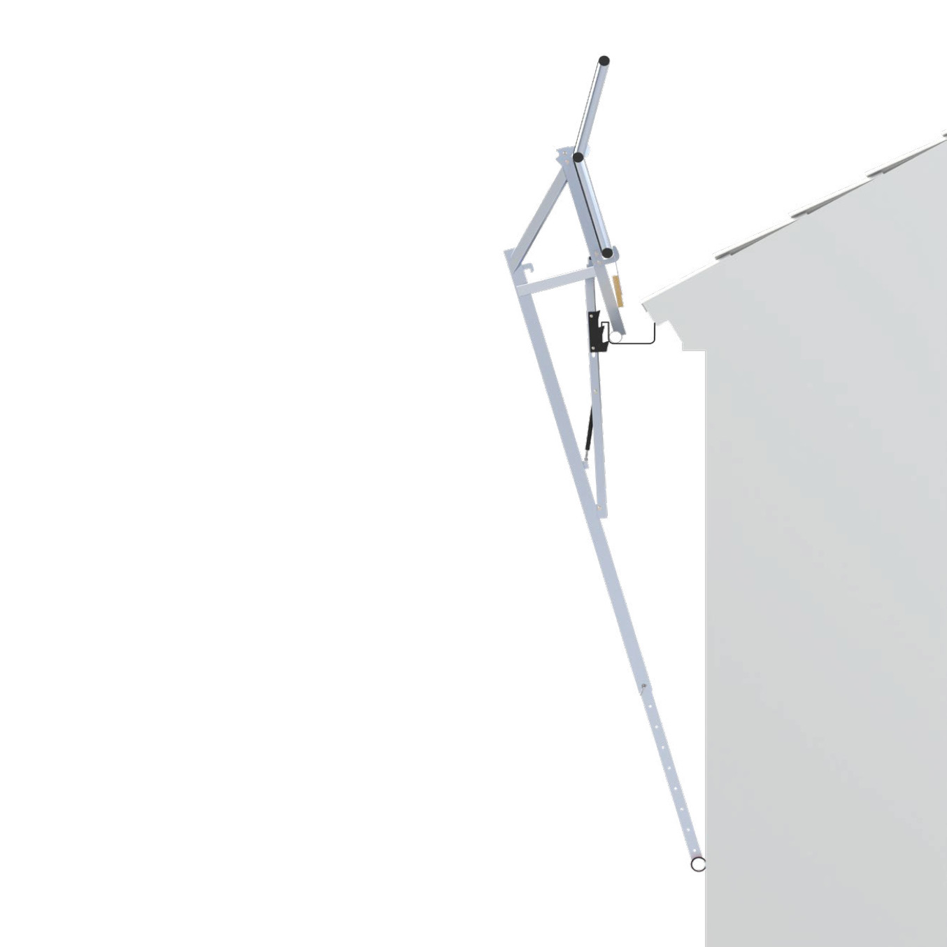 SGS Dachrandsicherung für Steildächer 3,00 - 27,00 m | Klasse C 18.00 m