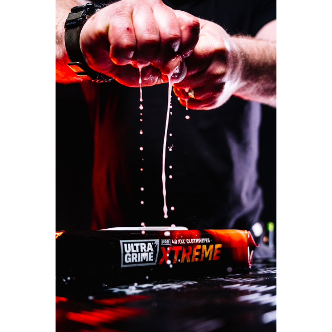 Uniwipe Xtreme 40 Reinigungstücher, gegen Sprühfarbe & Graffiti 