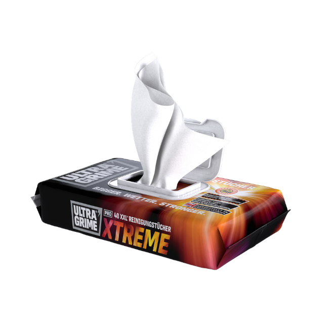 Uniwipe Xtreme 240 Reinigungstücher, gegen Sprühfarbe & Graffiti 