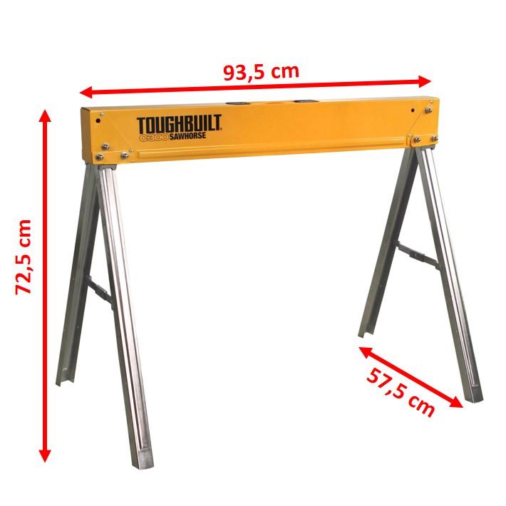 Toughbuilt C300 Arbeitsbock Sägebock (einzelner Bock) 