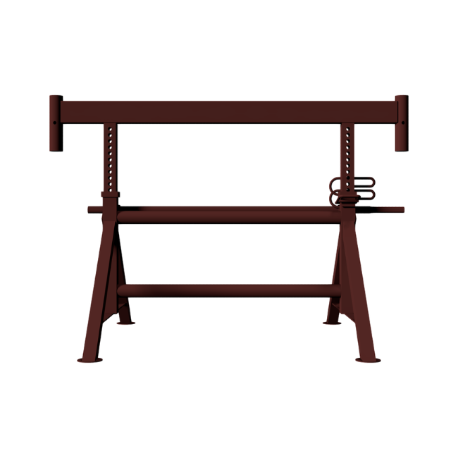 Kurbel-Gerüstbock K1200, lackiert B 1.20 m H 1.20-1.95 m