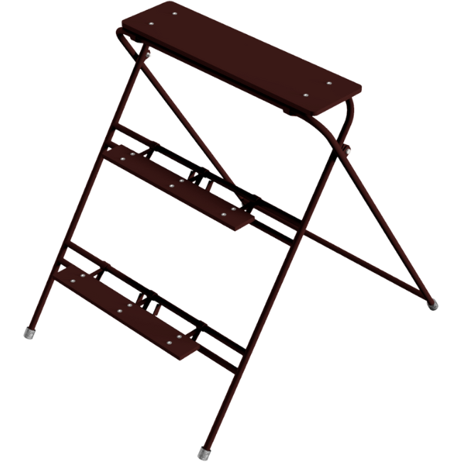 Arbeitstritt, 3 Stufen B 1.00 m H 1.20 m