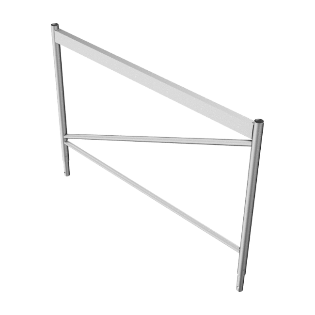 Stirngeländerrahmen (für Gerüstböcke), verzinkt 